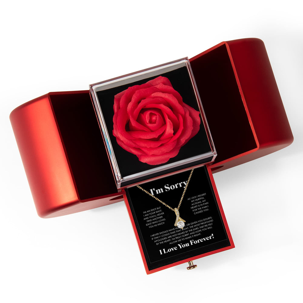 APOLOGIES ALLURING NECKLACE HEART BOX GIFT SET
