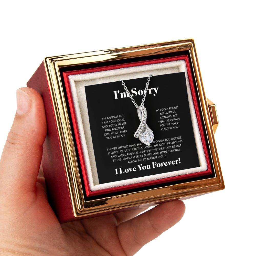 APOLOGIES ALLURING NECKLACE ROSE BOX GIFT SET