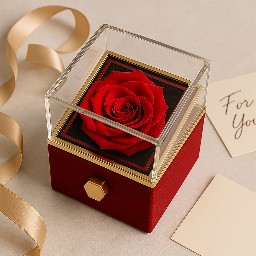 TO MY DAUGHTER THIS LION KNOT ROSE BOX