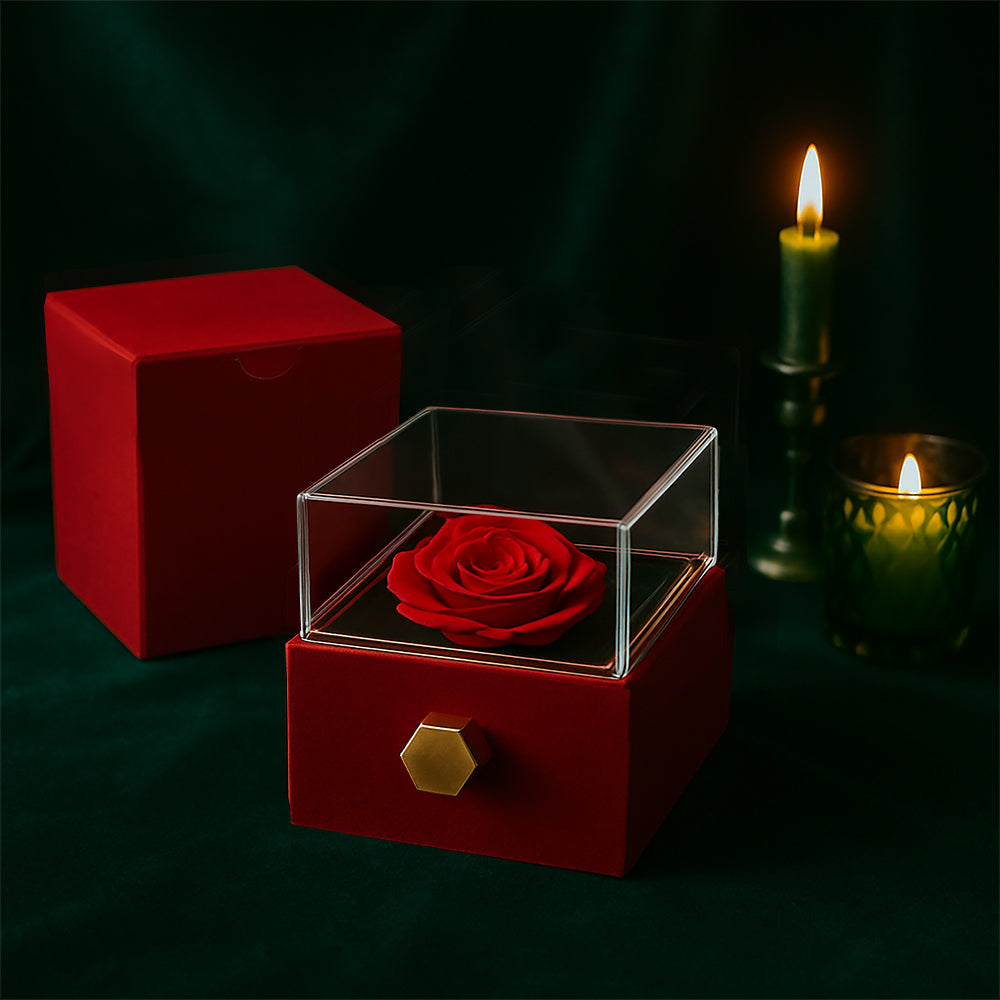 TO MY DAUGHTER IN LAW PRAYERS LOVE KNOT NECKLACE ROSE BOX GIFT SET