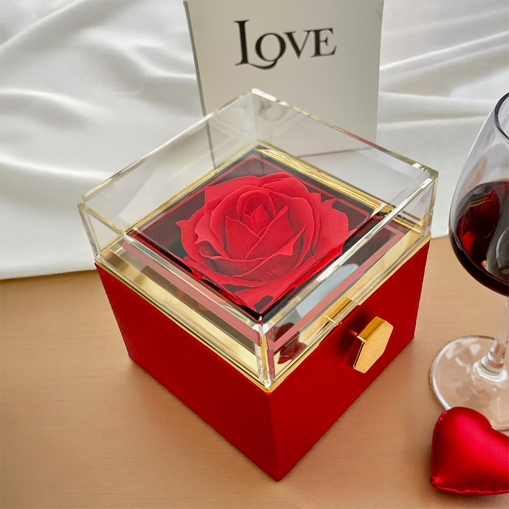 TO MY DAUGHTER THIS LION KNOT ROSE BOX
