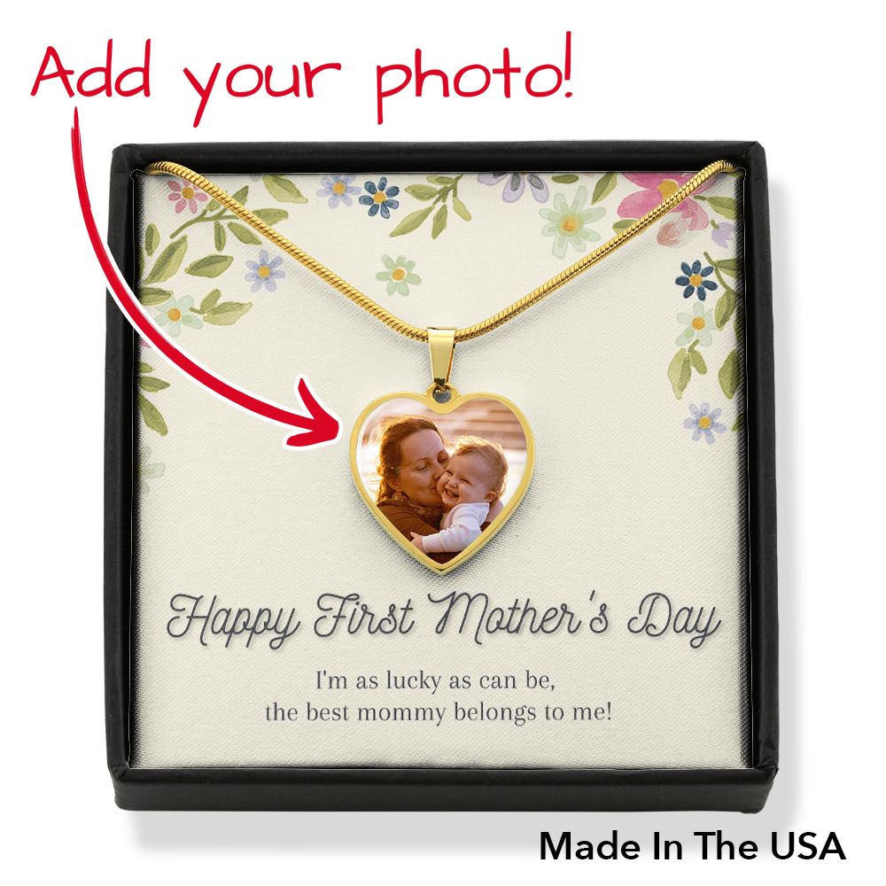 To My Mom - Happy First Mother's Day - Necklace