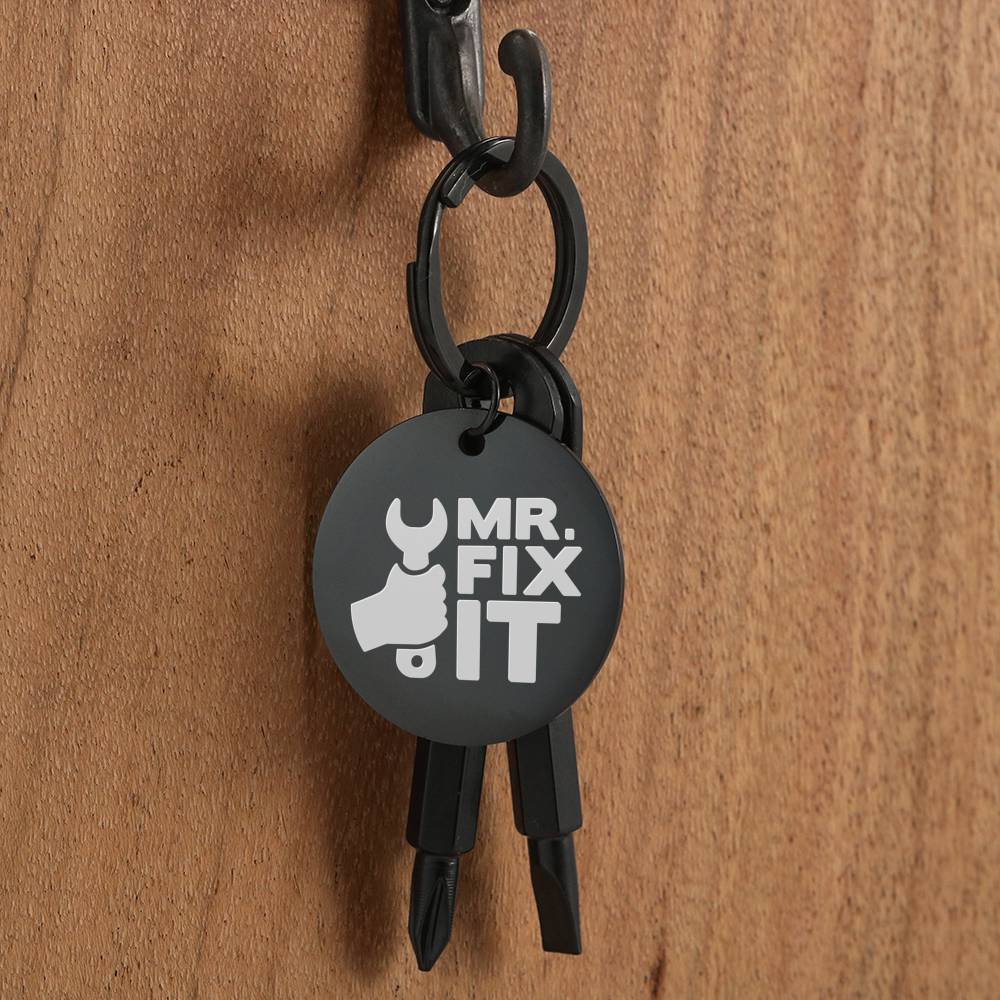 Mr. Fix It - Screwdriver Keychain