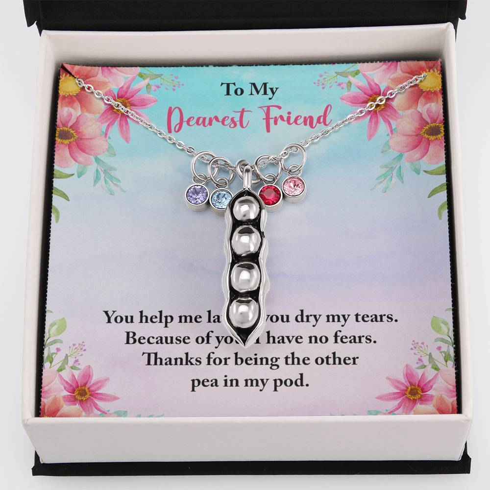 To My Dearest Friend - The Other Pea in My Pod - Necklace