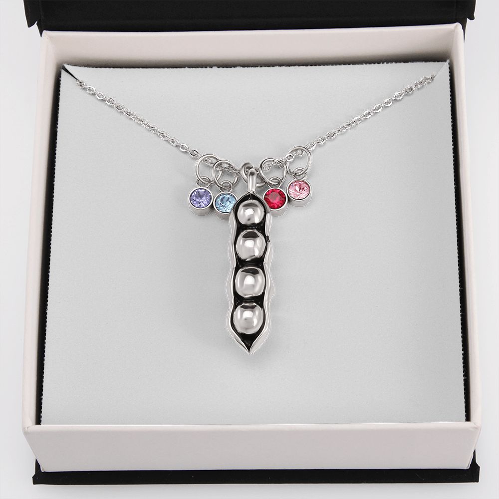 TO MY MOM PEA TO YOUR POD NECKLACE