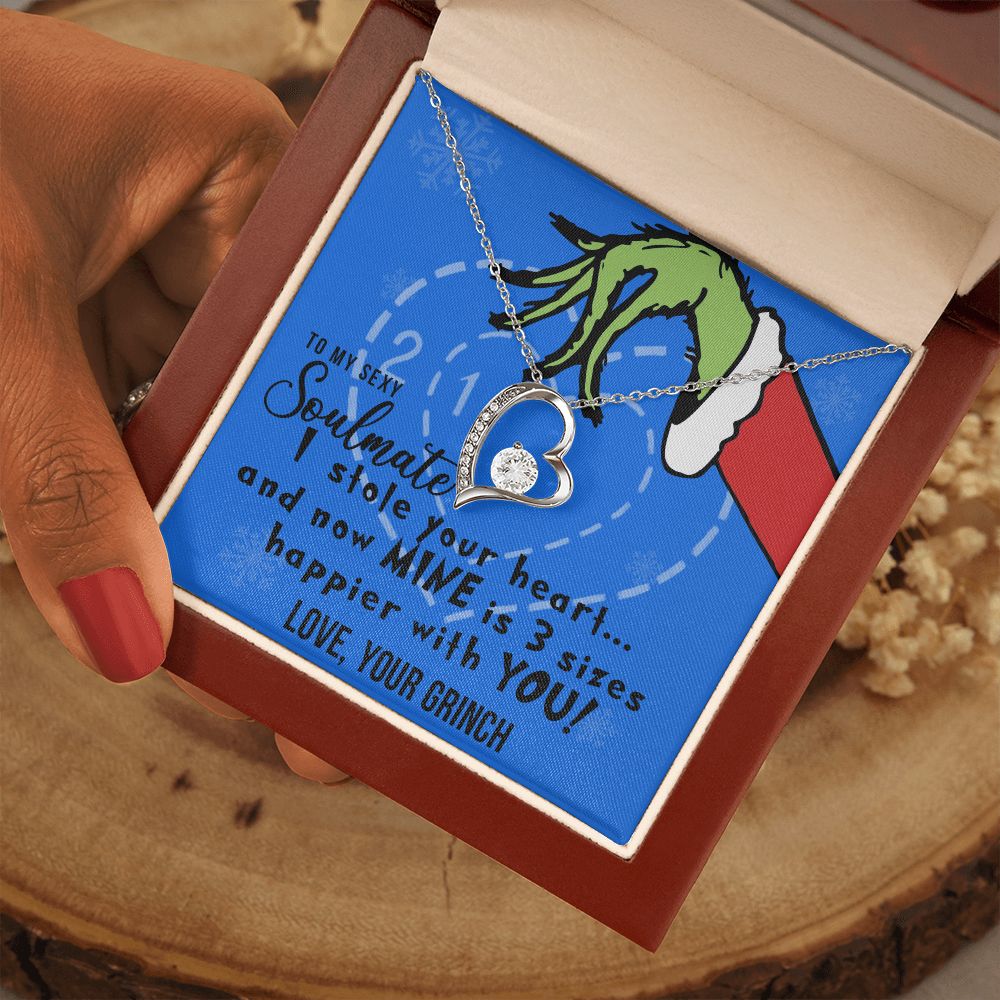 to-my sexy soulmate, i stole your heart, heart pendant necklace_artwork_original_artwork FOREVER LOVE NECKLACE GIFT SET