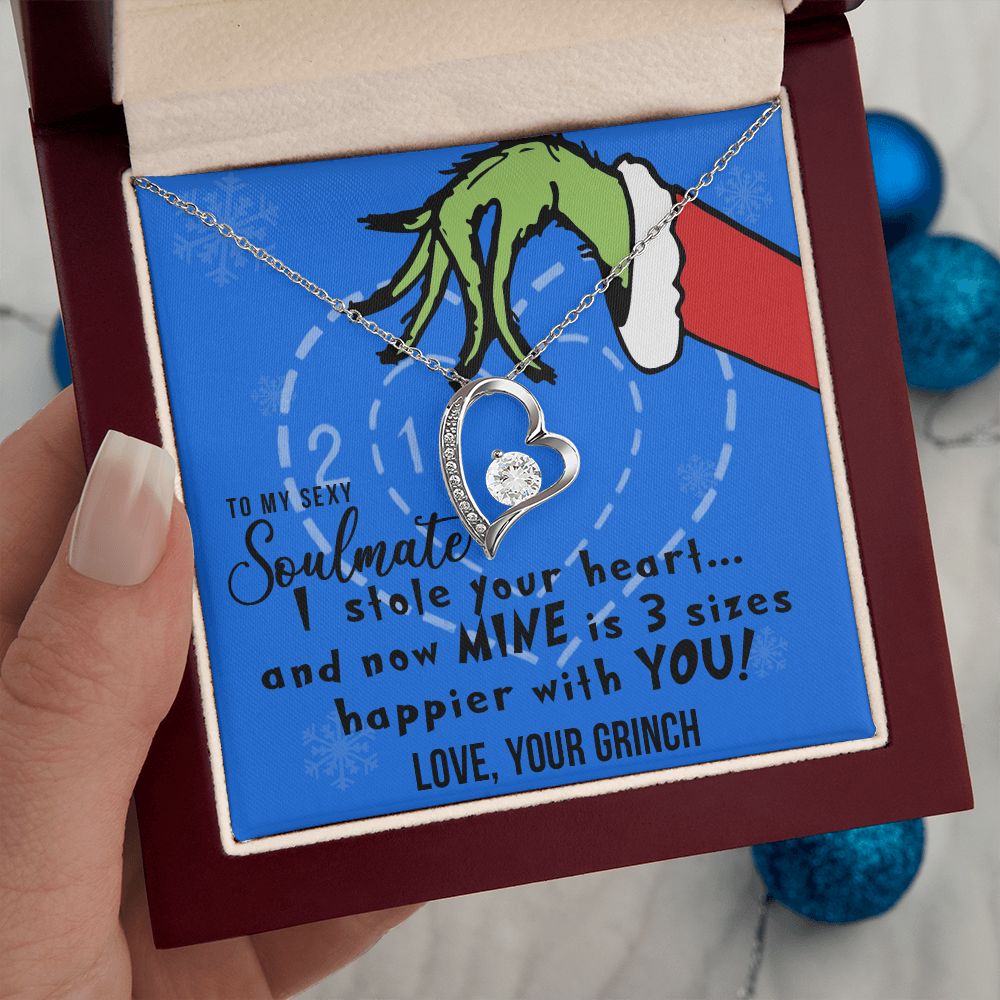 to-my sexy soulmate, i stole your heart, heart pendant necklace_artwork_original_artwork FOREVER LOVE NECKLACE GIFT SET