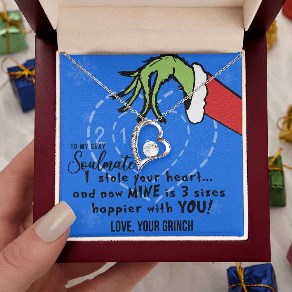 to-my sexy soulmate, i stole your heart, heart pendant necklace_artwork_original_artwork FOREVER LOVE NECKLACE GIFT SET