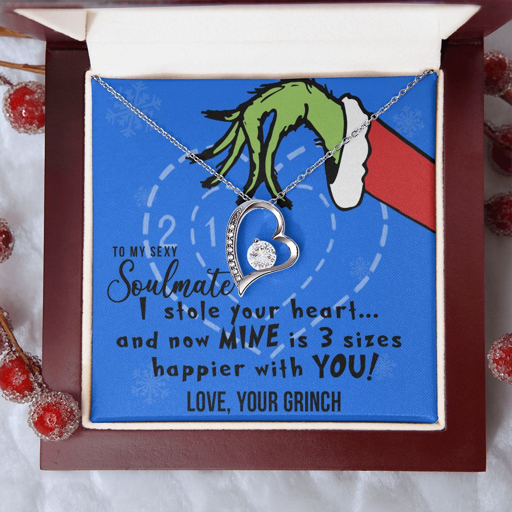 to-my sexy soulmate, i stole your heart, heart pendant necklace_artwork_original_artwork FOREVER LOVE NECKLACE GIFT SET