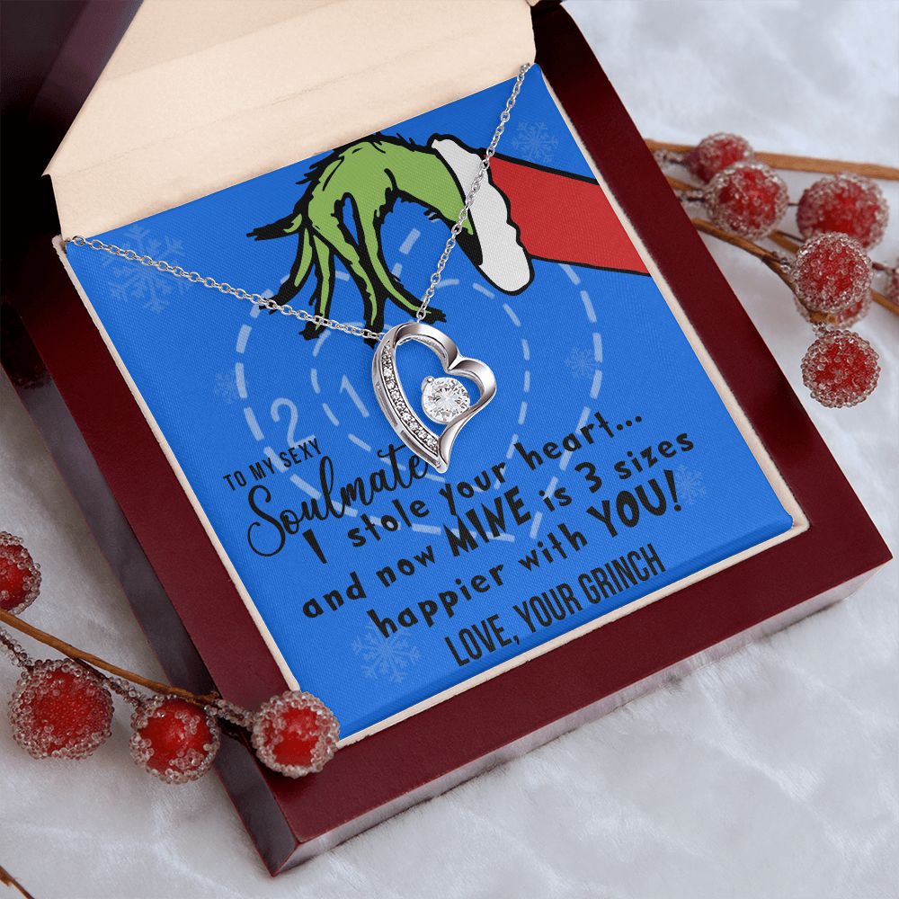 to-my sexy soulmate, i stole your heart, heart pendant necklace_artwork_original_artwork FOREVER LOVE NECKLACE GIFT SET