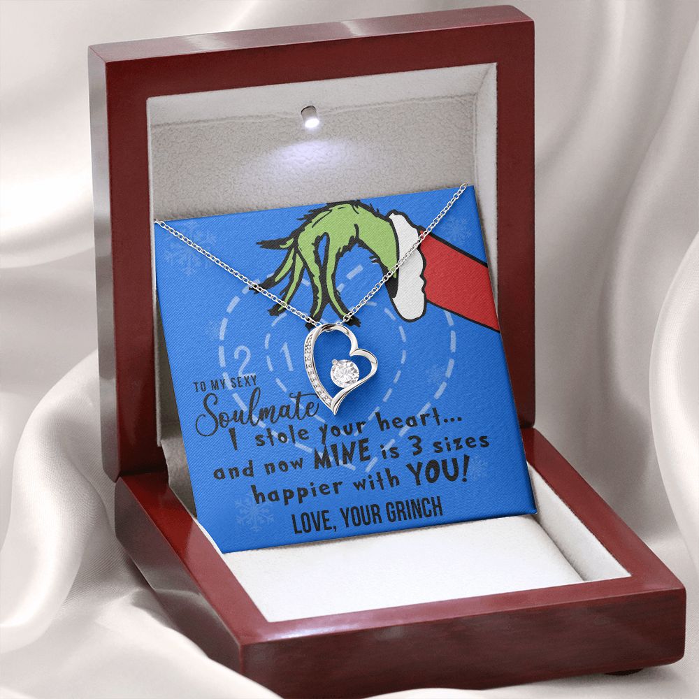to-my sexy soulmate, i stole your heart, heart pendant necklace_artwork_original_artwork FOREVER LOVE NECKLACE GIFT SET