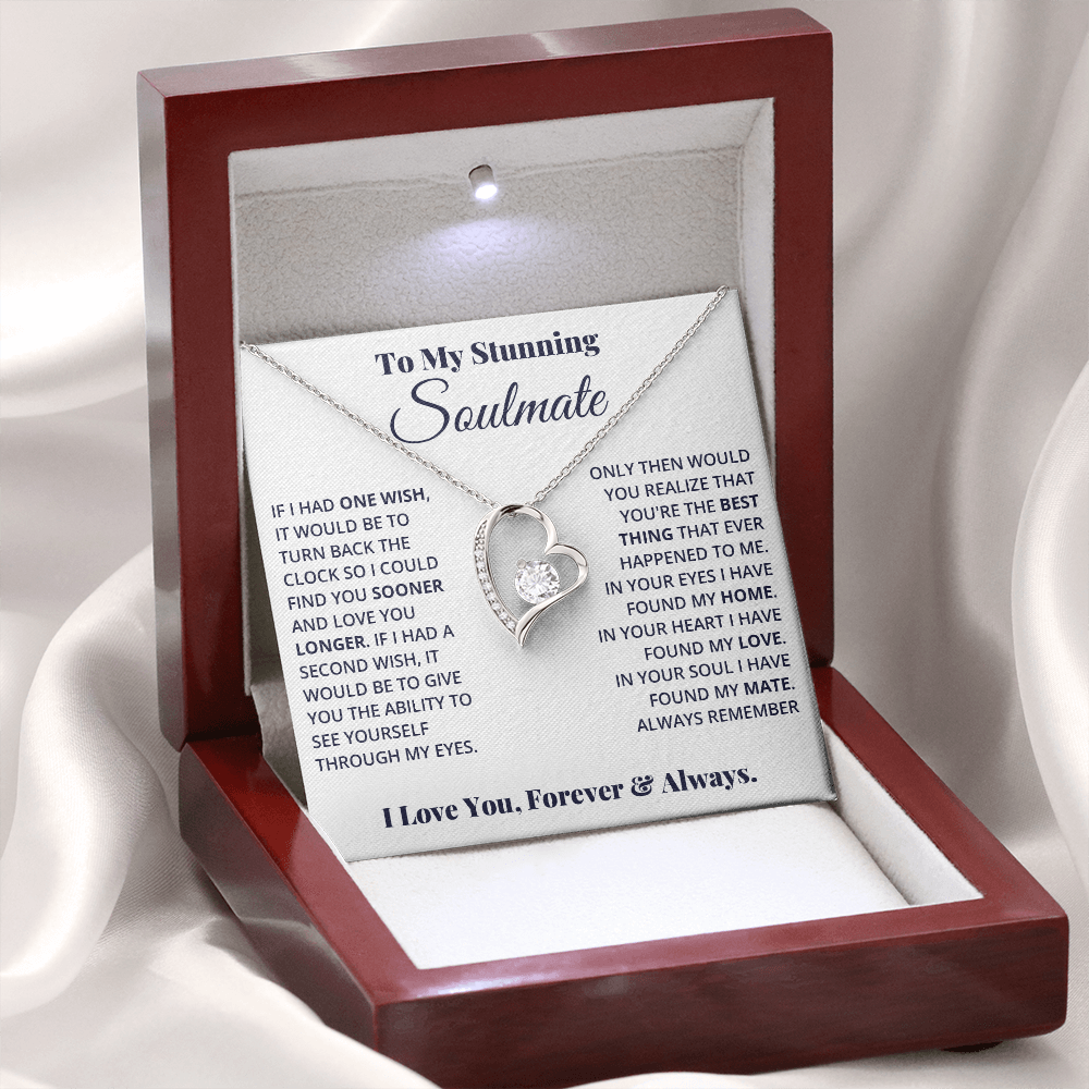 Soulmate - Stunning  - Forever Love Necklace