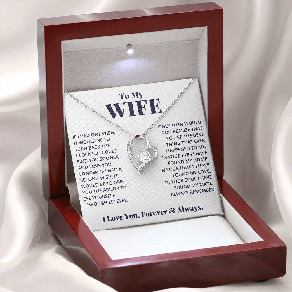 Wife - Your Heart Necklace