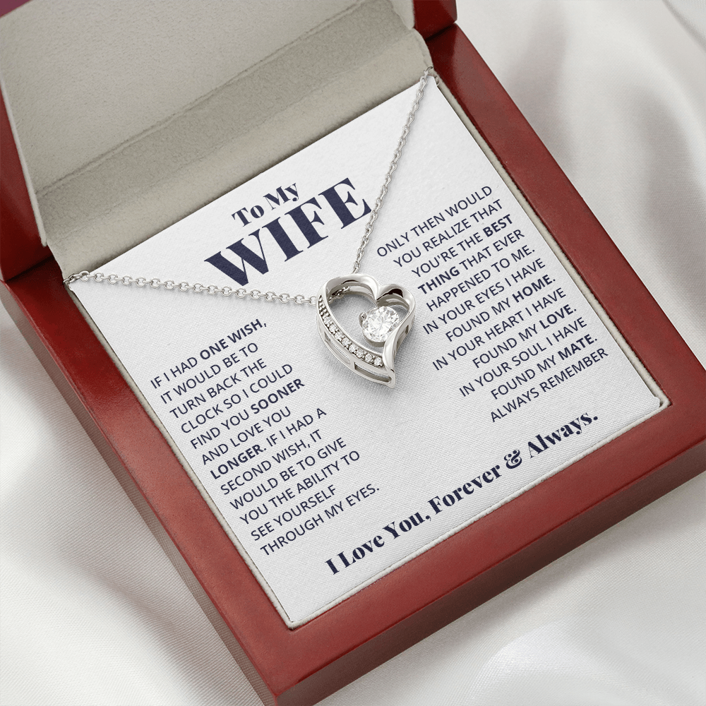 Wife - Your Heart Necklace