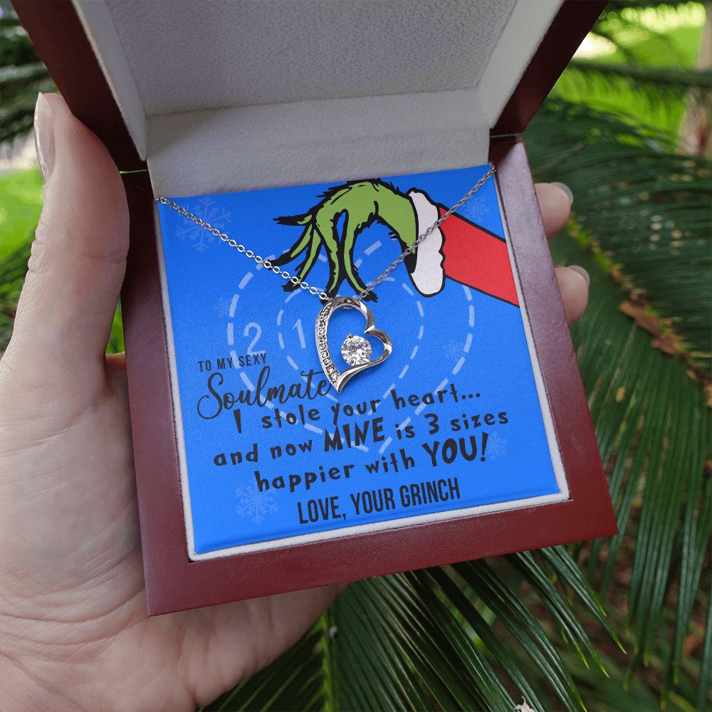to-my sexy soulmate, i stole your heart, heart pendant necklace_artwork_original_artwork FOREVER LOVE NECKLACE GIFT SET