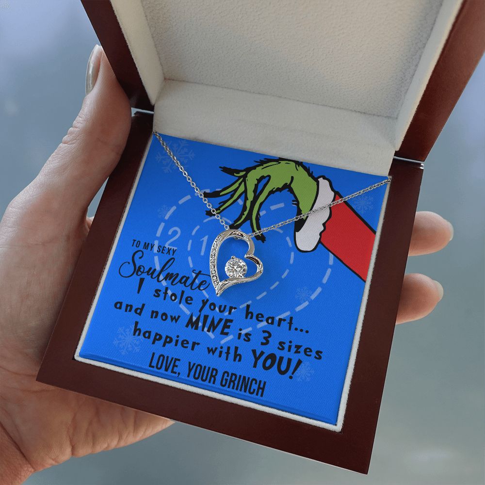 to-my sexy soulmate, i stole your heart, heart pendant necklace_artwork_original_artwork FOREVER LOVE NECKLACE GIFT SET