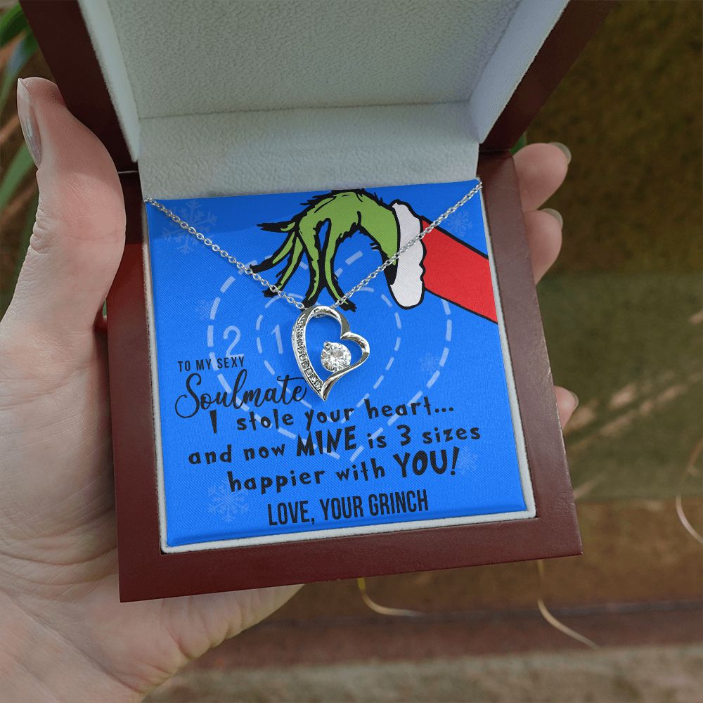 to-my sexy soulmate, i stole your heart, heart pendant necklace_artwork_original_artwork FOREVER LOVE NECKLACE GIFT SET