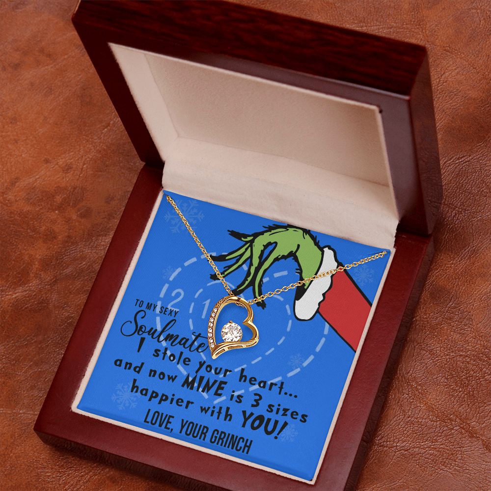 to-my sexy soulmate, i stole your heart, heart pendant necklace_artwork_original_artwork FOREVER LOVE NECKLACE GIFT SET