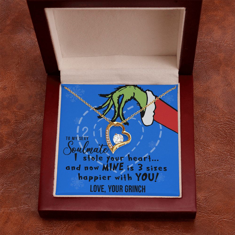 to-my sexy soulmate, i stole your heart, heart pendant necklace_artwork_original_artwork FOREVER LOVE NECKLACE GIFT SET
