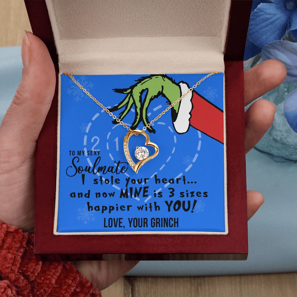 to-my sexy soulmate, i stole your heart, heart pendant necklace_artwork_original_artwork FOREVER LOVE NECKLACE GIFT SET