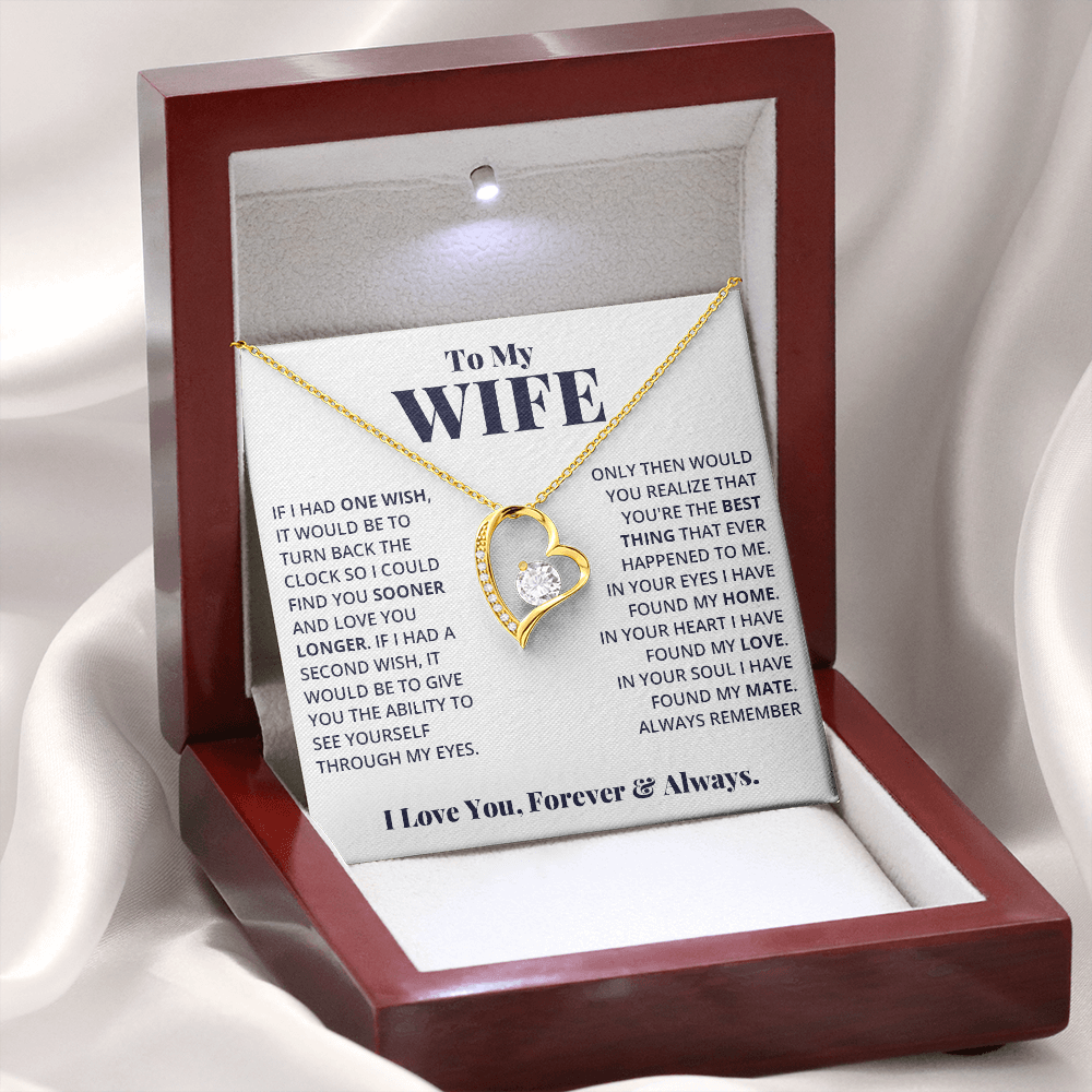 Wife - Your Heart Necklace