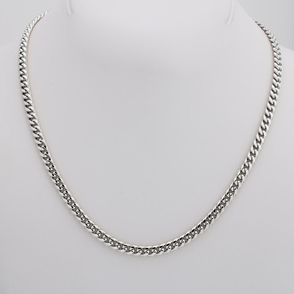 TO MY SON REASONS CUBAN LINK CHAIN NECKLACE GIFT SET