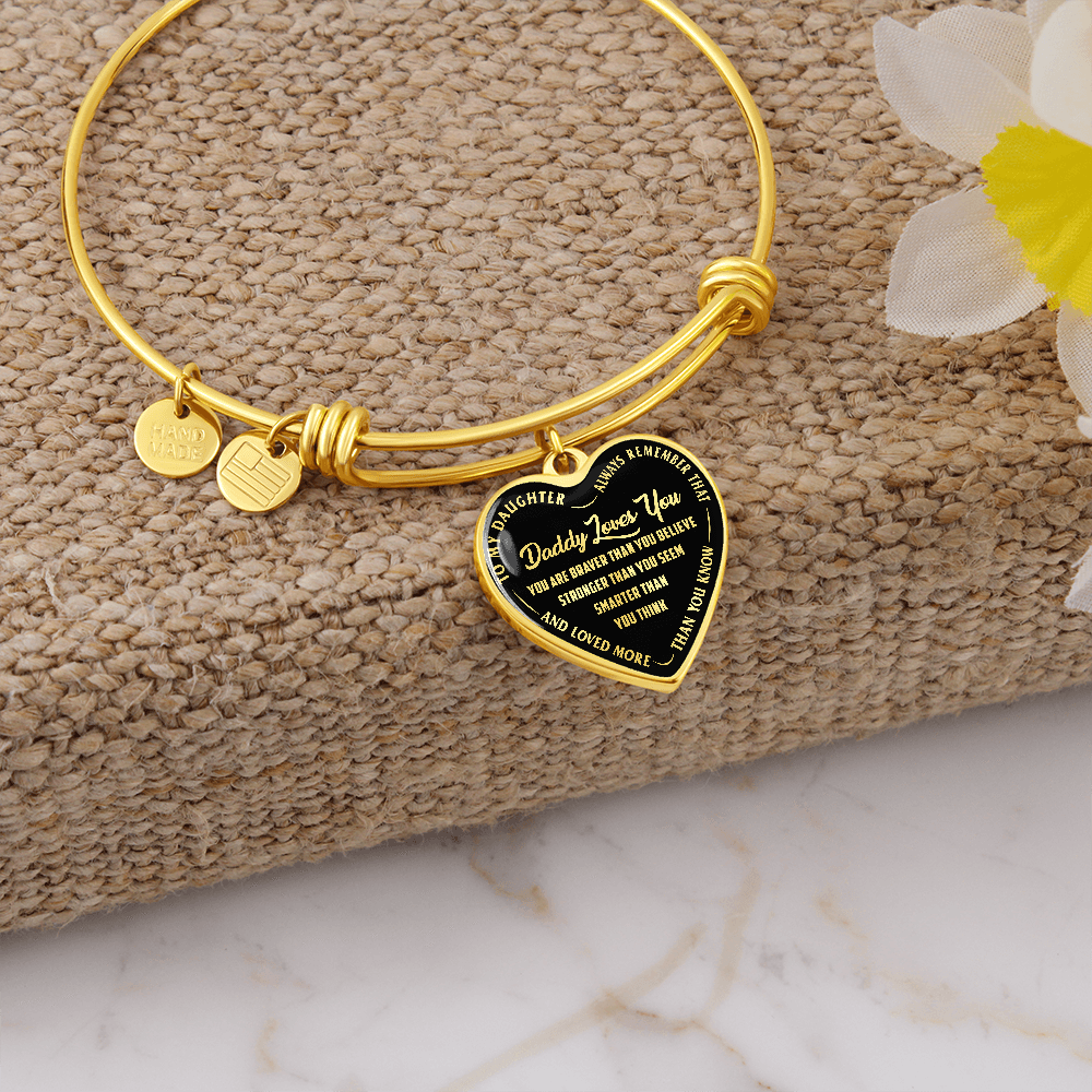 TO MY DAUGHTER BRACELET GIFT SET
