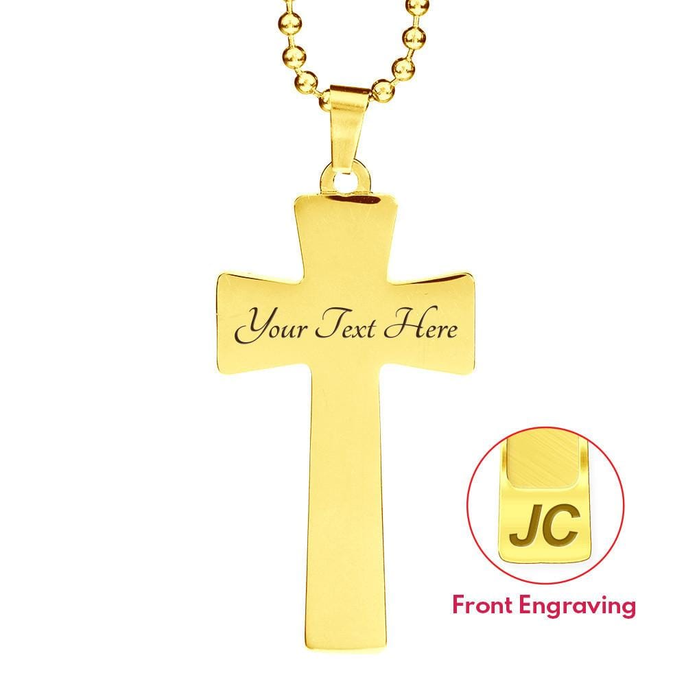Stand For The Flag Kneel For The Cross, Necklace