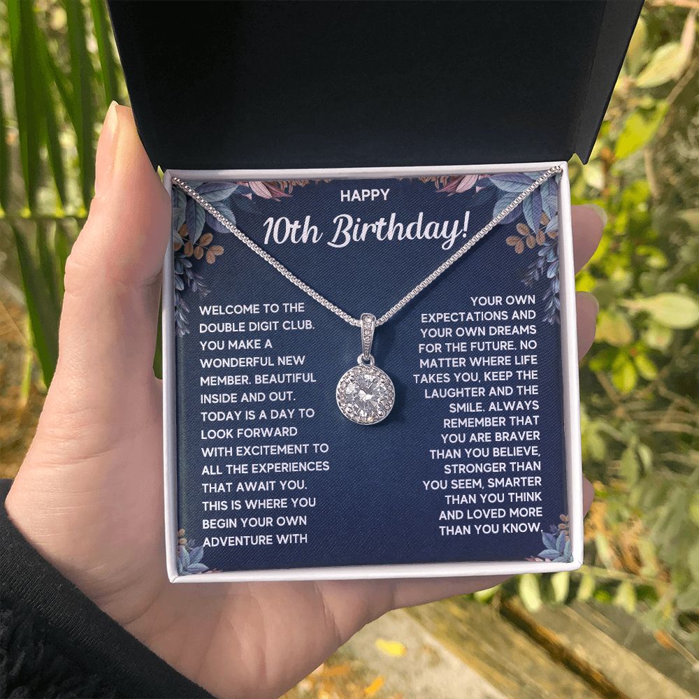 10 BIRTHDAY ETERNAL NECKLACE GIFT SET