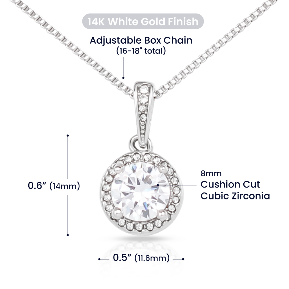 TO MY DAUGHTER BABY GIRL ETERNAL HOPE NECKLACE GIFT SET
