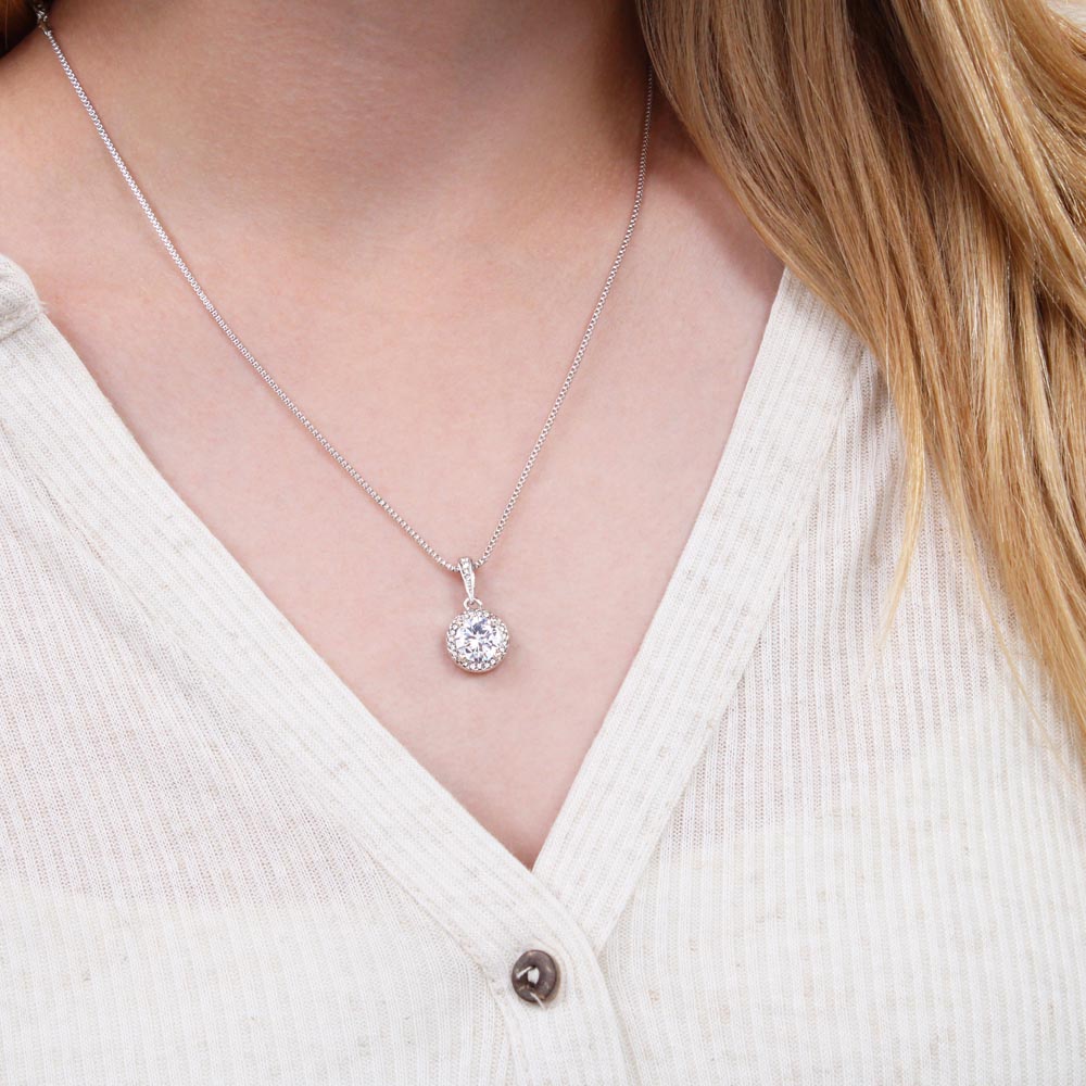 TO MY DAUGHTER BABY GIRL ETERNAL HOPE NECKLACE GIFT SET