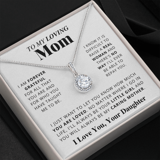 (Almost Gone) Loving Mom - Eternal Grateful Necklace