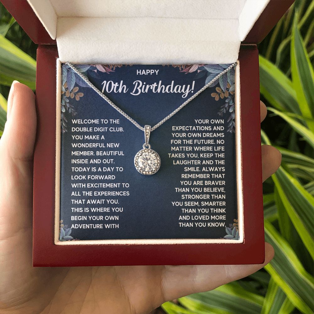 10 BIRTHDAY ETERNAL NECKLACE GIFT SET