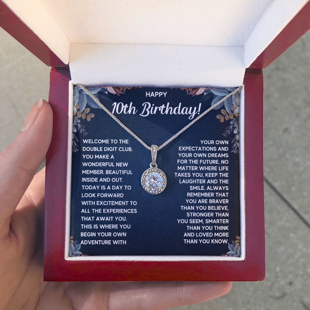 10 BIRTHDAY ETERNAL NECKLACE GIFT SET