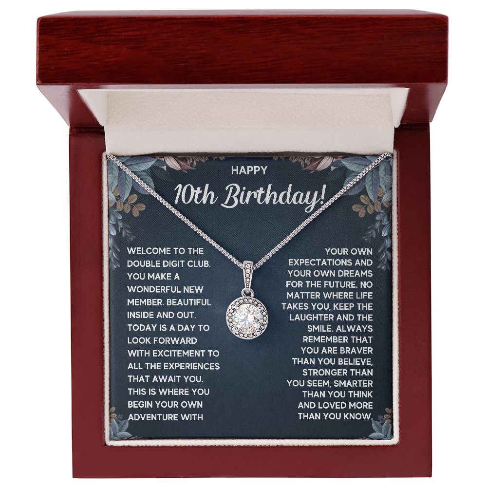 10 BIRTHDAY ETERNAL NECKLACE GIFT SET