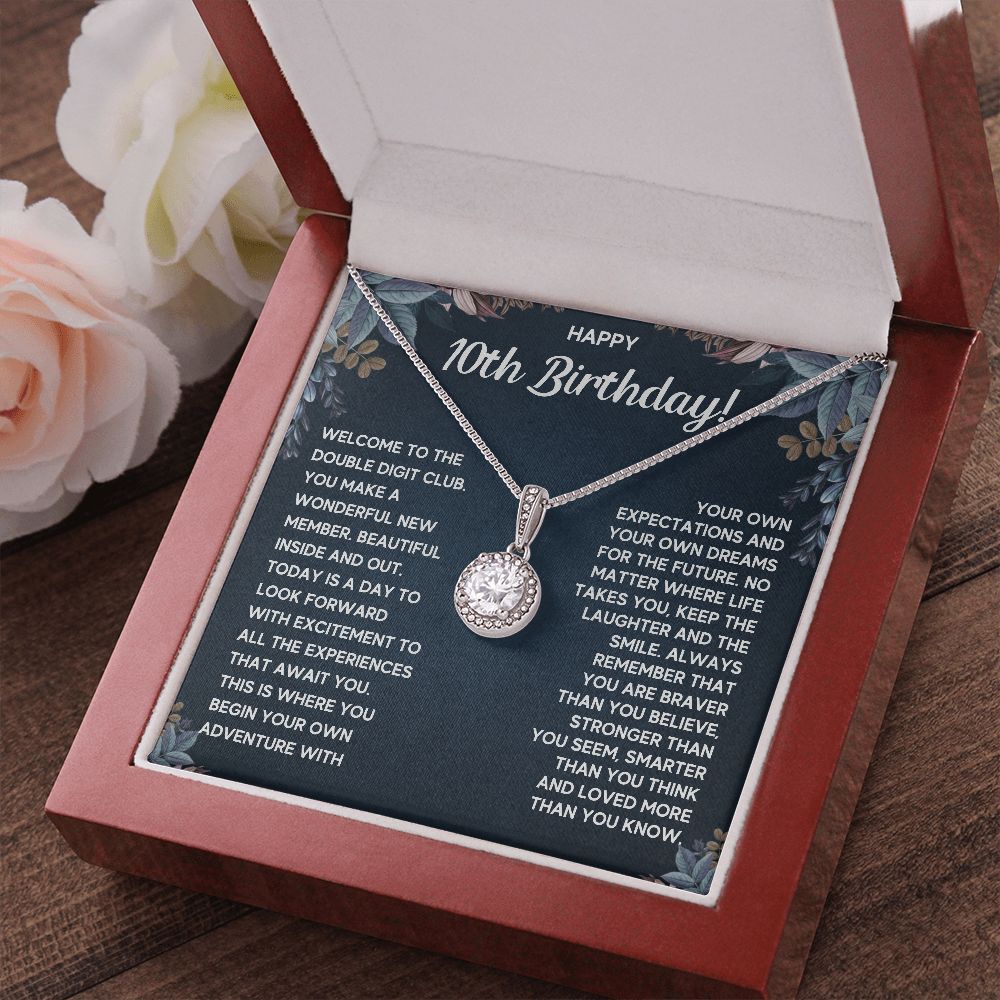 10 BIRTHDAY ETERNAL NECKLACE GIFT SET