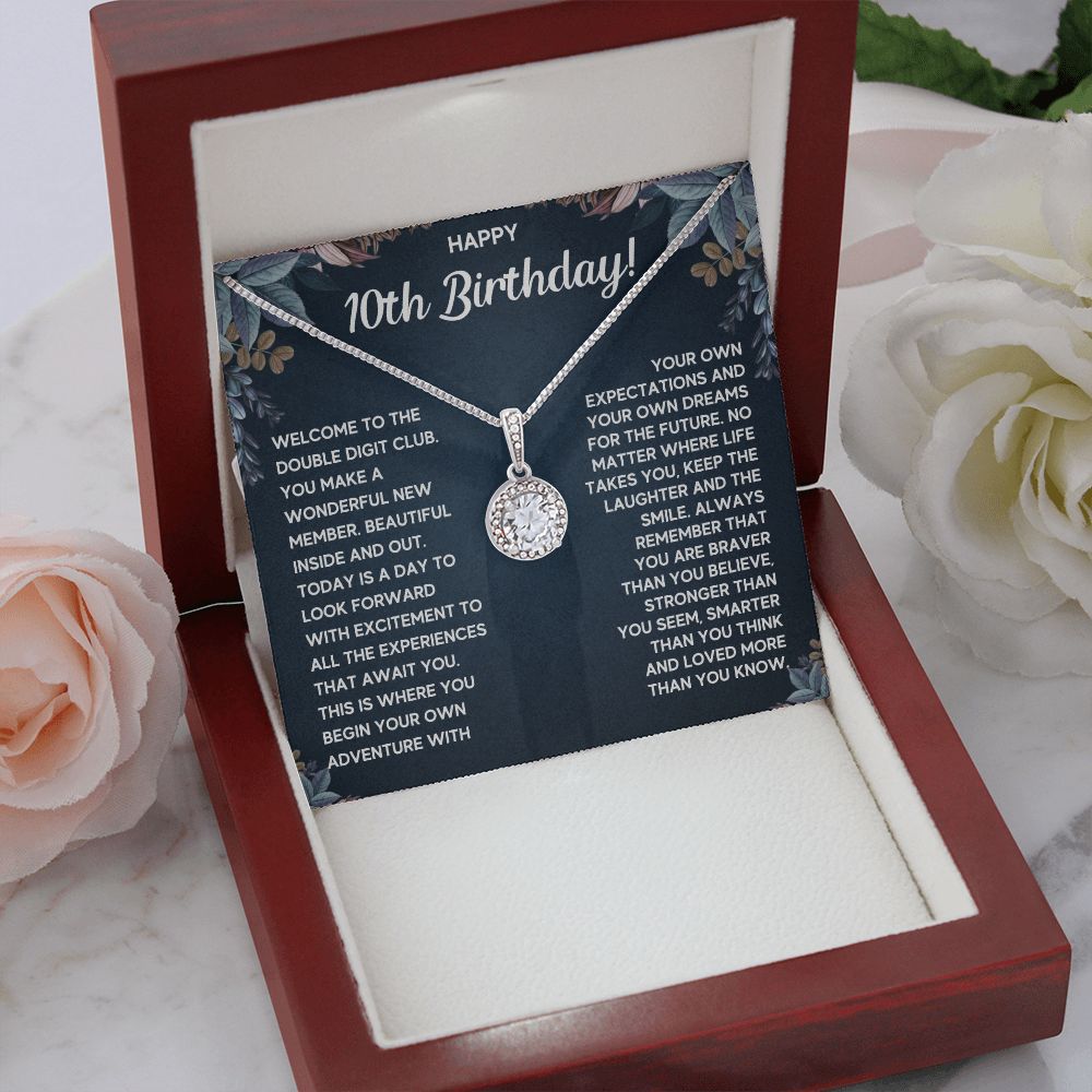10 BIRTHDAY ETERNAL NECKLACE GIFT SET