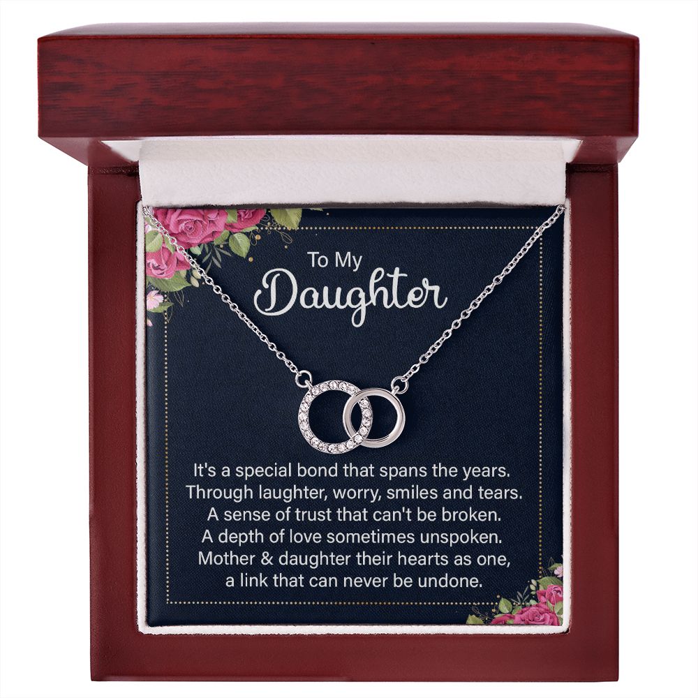 TO MY DAUGHTER "BOND" PERFECT PAIR NECKLACE GIFT SET