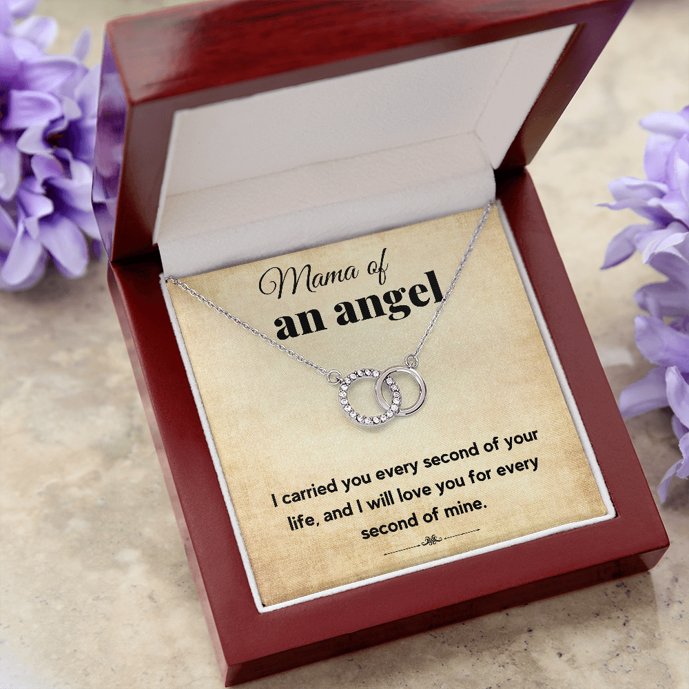 MAMA OF AN ANGEL PERFECT PAIR NECKLACE GIFT SET
