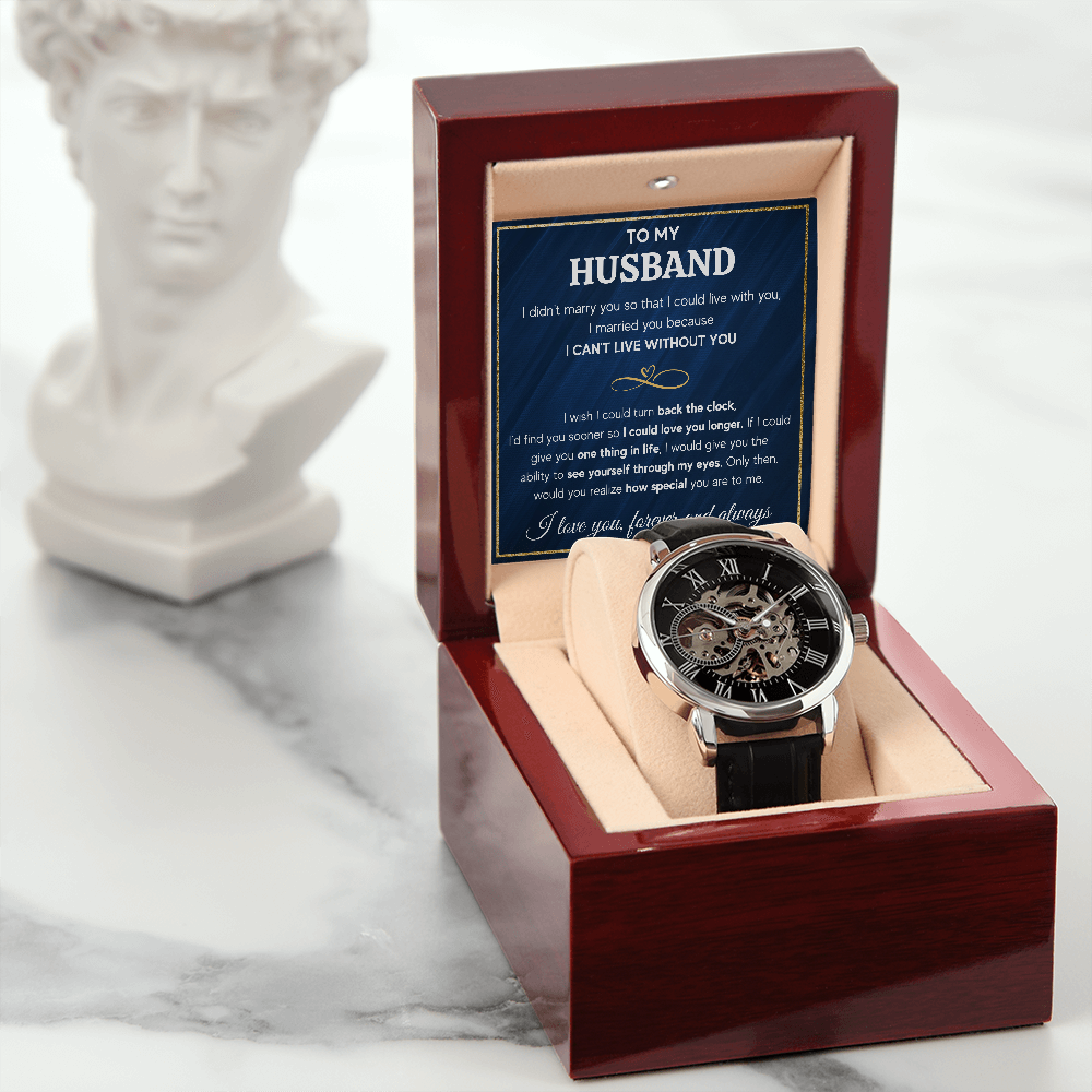 TO MY HUSBAND EYES OPENWORK WATCH GIFT SET