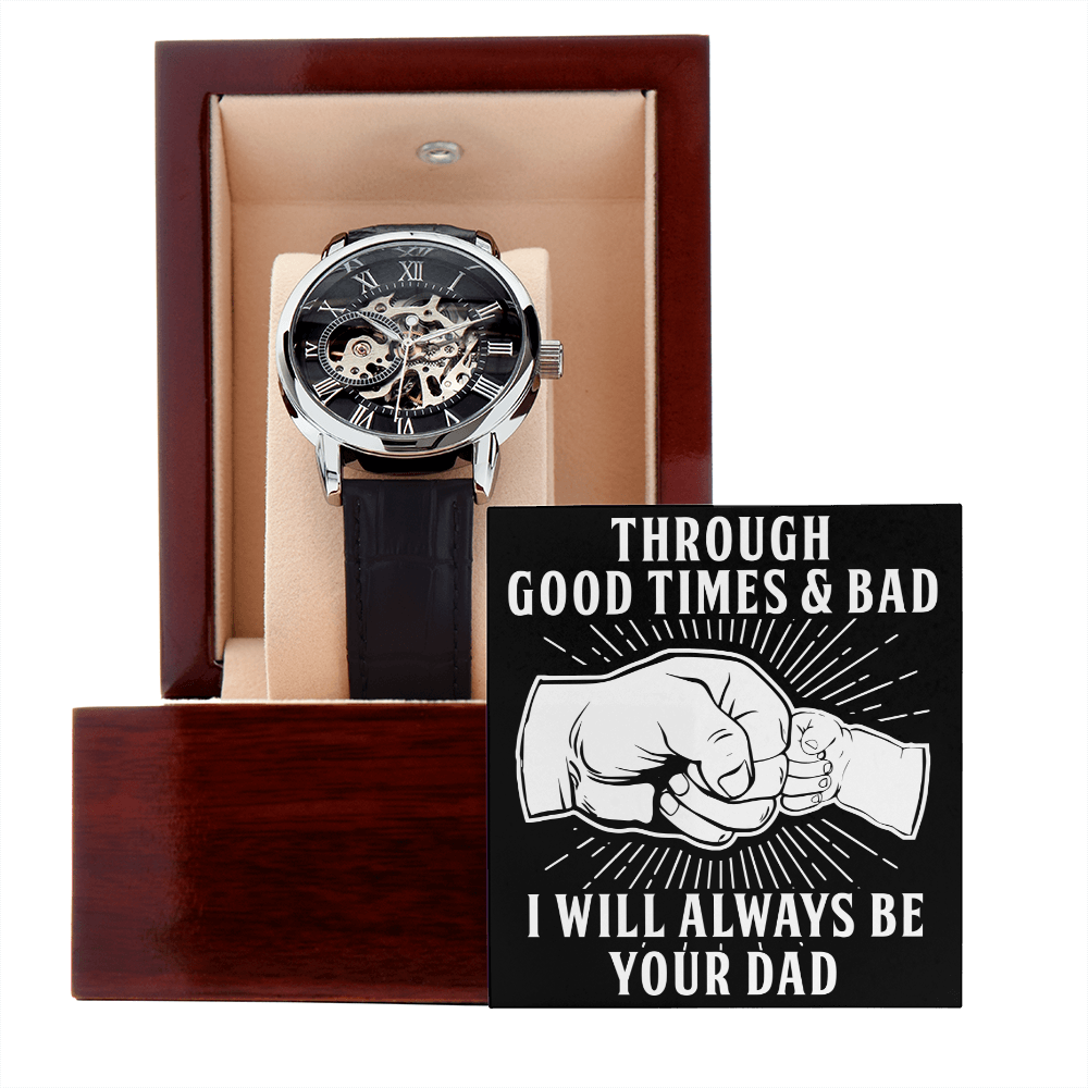 Son - Through Good times & Bad - Openwork Watch