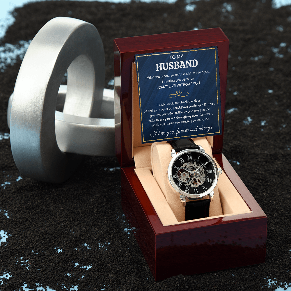 TO MY HUSBAND EYES OPENWORK WATCH GIFT SET