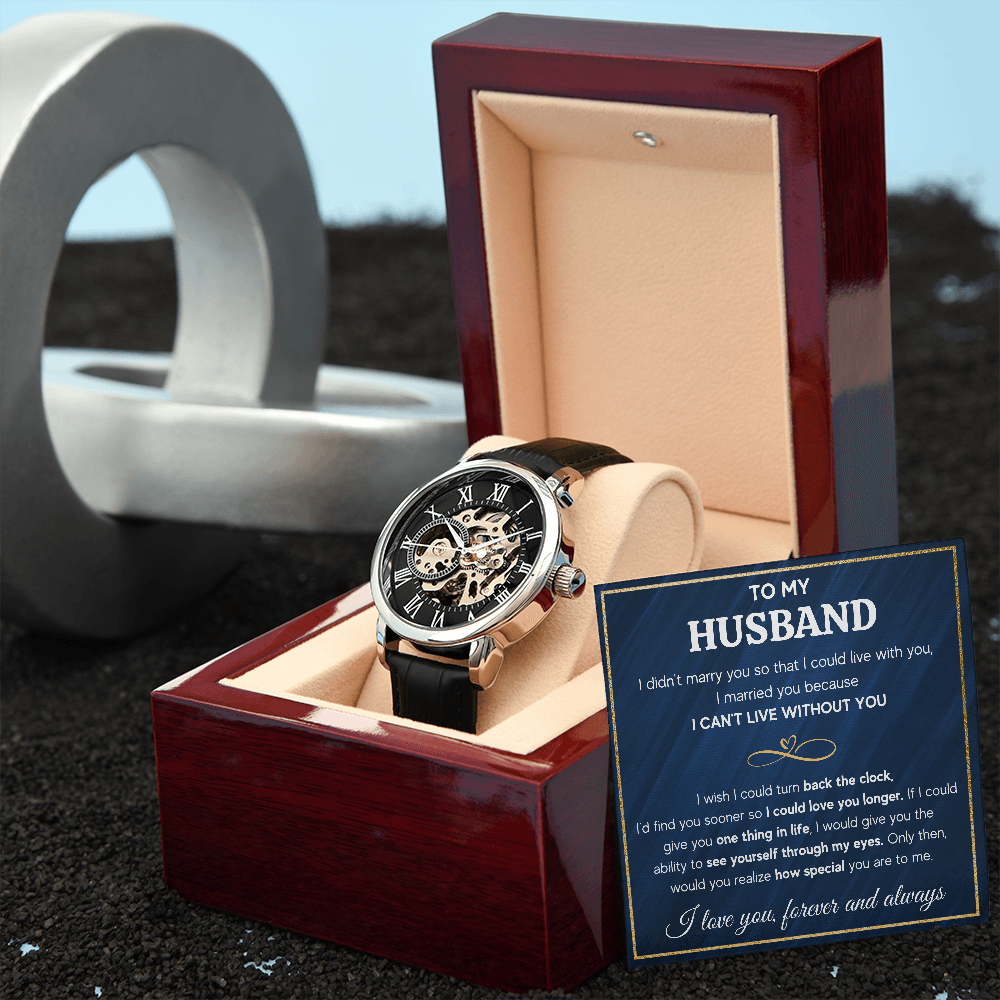TO MY HUSBAND EYES OPENWORK WATCH GIFT SET