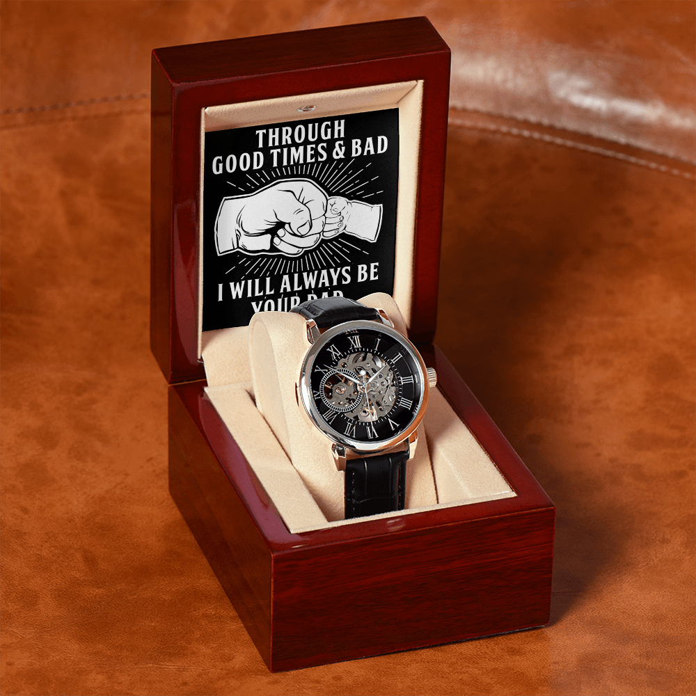 Son - Through Good times & Bad - Openwork Watch