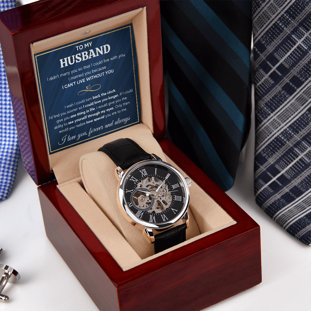 TO MY HUSBAND EYES OPENWORK WATCH GIFT SET