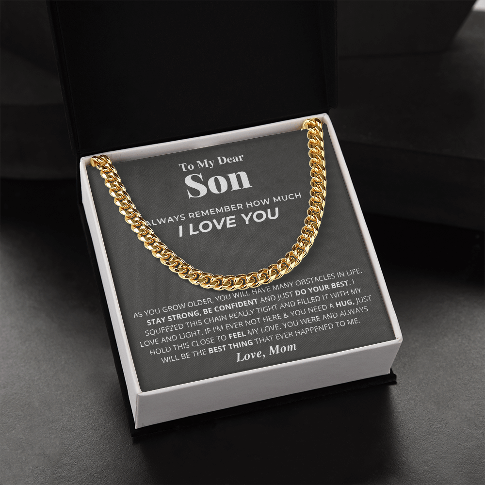 Son - Confident - Cuban Link Chain