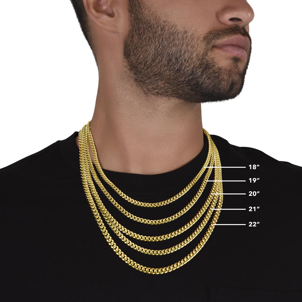 My Man - Better Person - Cuban Link Chain