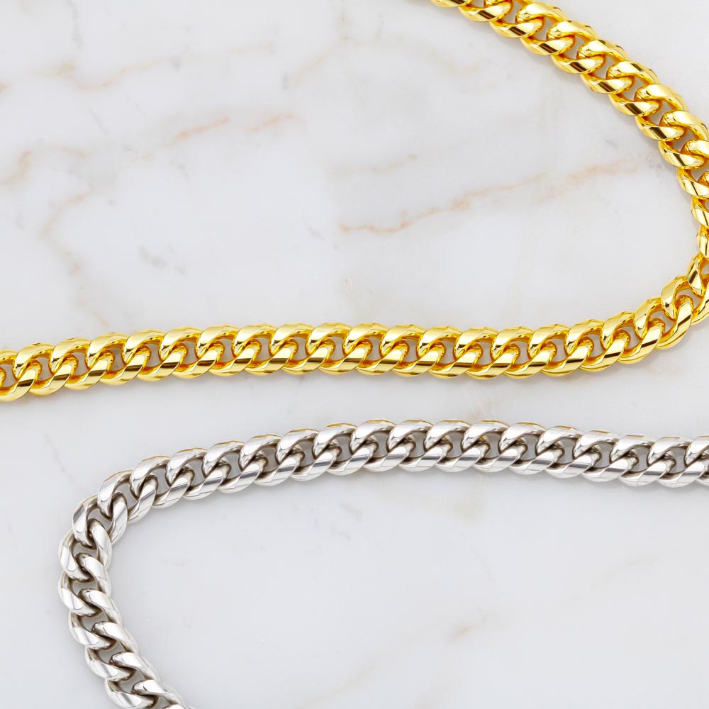 TO MY MAN ALL MY LASTS CUBAN LINK CHAIN