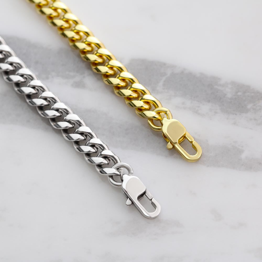 My Man - Better Person - Cuban Link Chain