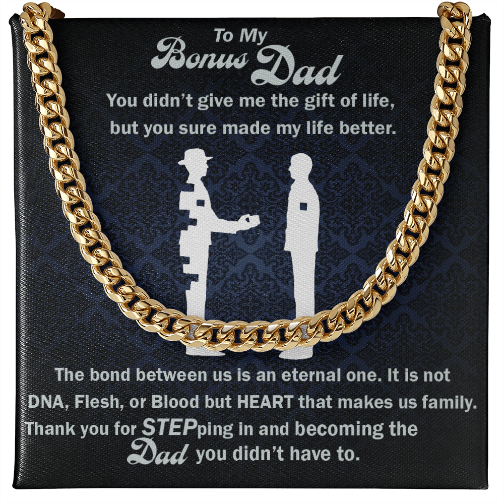 Bonus Dad - Stepson Heart Makes Family